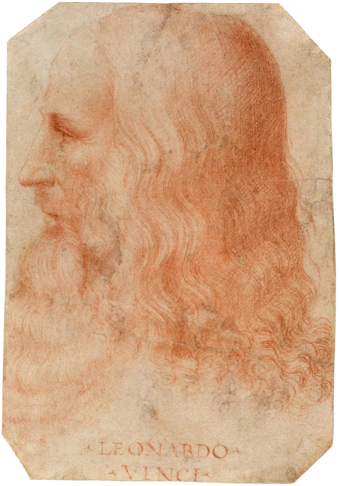 Leonardo da Vinci, portrait