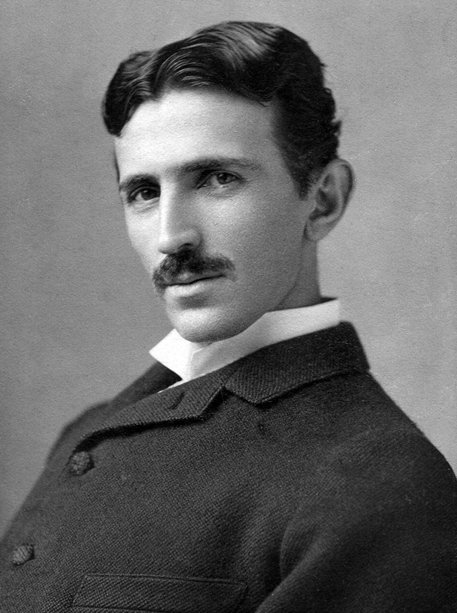 Nikola Tesla, portrait